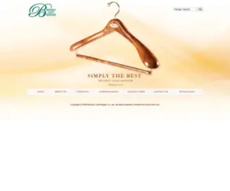 Beverlyhangers.com(Beverly Coat Hanger) Screenshot