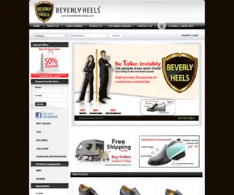 Beverlyheels-Shoes.com(Beverlyheels Shoes) Screenshot