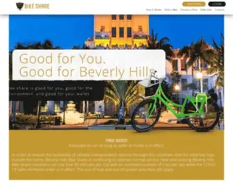 Beverlyhillsbikeshare.com(Beverly Hills Bike Share) Screenshot