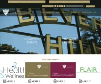 Beverlyhillschamber.com(Beverly Hills Chamber of Commerce) Screenshot