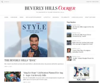Beverlyhillscourier.com(The Beverly Hills Courier) Screenshot