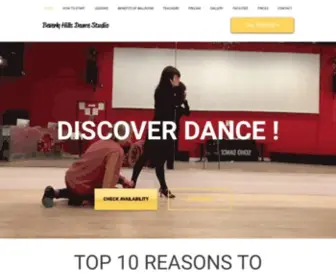 Beverlyhillsdancestudio.com(#1 Ballroom Dance Lessons) Screenshot