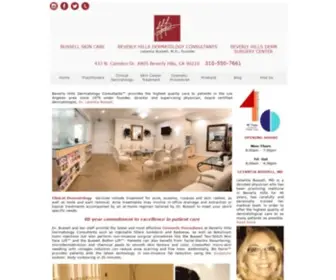 Beverlyhillsdermatologyconsultants.com(Beverly Hills Dermatology Consultants) Screenshot