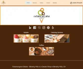 Beverlyhillsgelato.com(Fatamorgana Gelato) Screenshot