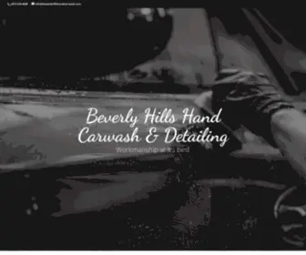 Beverlyhillshandcarwash.com(Quality Hand Carwash and detail) Screenshot