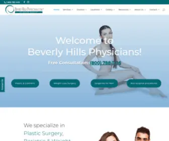 Beverlyhillsphysicians.com(Beverly Hills Plastic Surgeons & Beverly Hills Cosmetic Surgeons) Screenshot