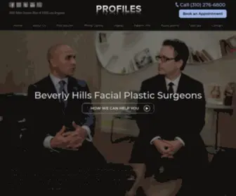 Beverlyhillsprofiles.com(Leading LA Plastic Surgeons) Screenshot