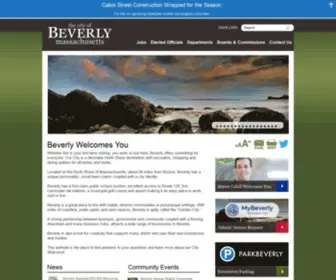 Beverlyma.gov(Beverly, MA) Screenshot