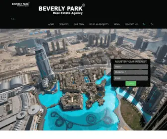 Beverlyparks.com(BEVERLY PARK REAL ESTATE) Screenshot