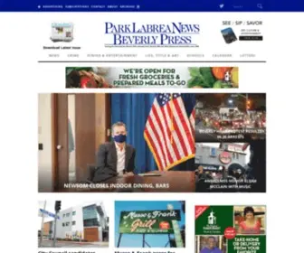 Beverlypress.com(Park Labrea News and Beverly Press) Screenshot