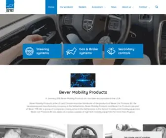 Bevermobility.com(Bever Mobility Products) Screenshot