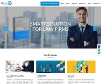 Beveron.com(Best custom legal software development company in Dubai) Screenshot