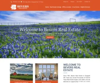 Beversrealestate.com(Serving Washington) Screenshot