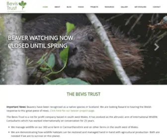 Bevistrust.com(The Bevis Trust) Screenshot