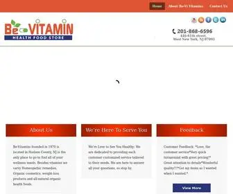 Bevivitamins.com(Be-Vitamin) Screenshot