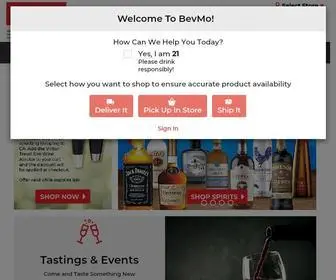 BevMo.com(Wine and Liquor Store) Screenshot