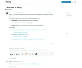 Bevry.me(Node.js, Backbone.js & JavaScript Consultancy in Sydney, Australia) Screenshot