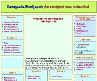 Bewegende-Plaatjes.nl(Startpagina voor animaties) Screenshot