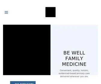 Bewellmedicalservices.com(Be Well Family Medicine) Screenshot