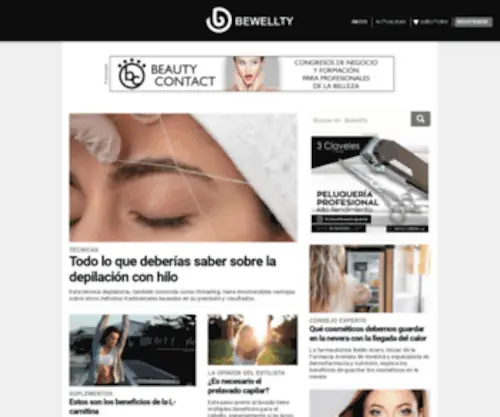 Bewellty.es(Belleza profesional para el consumidor final) Screenshot