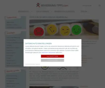 Bewerbung-Tipps.com(Tipps) Screenshot