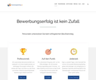Bewerbungstraining.de(Eigene) Screenshot