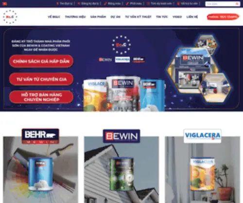 Bewin-Coating.com(Bewin Coating) Screenshot