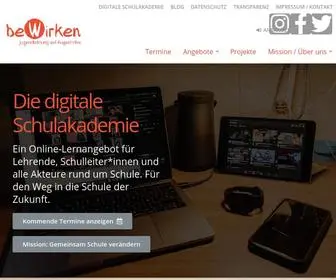 Bewirken.org(Jugendbildung auf Augenhöhe) Screenshot