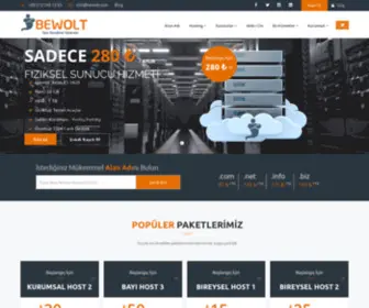 Bewolt.com(Tüm Linux Ve Windows Fiziksel Ve Sanal Sunucularda DDos Koruması) Screenshot