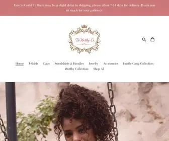 Beworthyco.com(BeWorthy Co) Screenshot