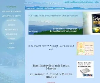 Bewusstseins-Erweiterungen.de(Herzlich willkommen) Screenshot