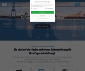 Bex.ag(Software für Außenwirtschaft) Screenshot