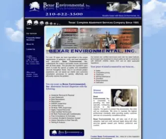 Bexarenvironmental.com(Bexar Environmental) Screenshot