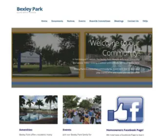 Bexley-Park.com(Delray Beach) Screenshot