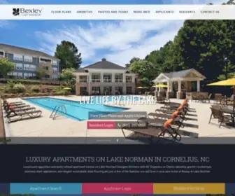 Bexleylakenorman.com(Bexley at Lake Norman) Screenshot