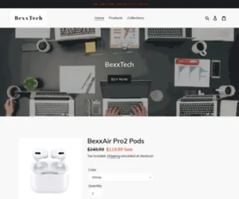 Bexxtech.com(Airpods) Screenshot