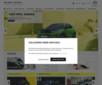 Beyaz-Opel.com(Balıkesir) Screenshot