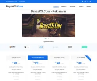 Beyazcs.com(Anasayfa) Screenshot