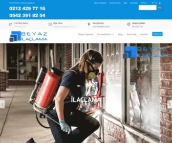 Beyazilaclama.com(Beyaz İlaçlama) Screenshot