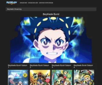 Beyblade-Streaming.fr(Regardez les épisodes de Beyblade en qualité HD et en version française ou VOSTFR) Screenshot