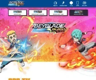 Beyblade.com(Beyblade) Screenshot