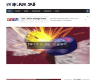 Beyblade.org(Beyblade) Screenshot