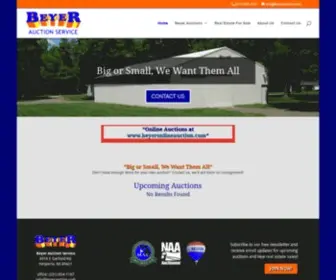 Beyerauction.com(Beyer Auction) Screenshot