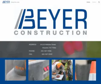 Beyerconstruction.com(Beyerconstruction) Screenshot