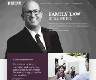 Beyerlawpc.com(The Beyer Family Law team) Screenshot