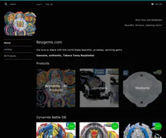 Beygems.com(Colorful Spinning Gems) Screenshot