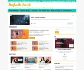 Beyhadhserial.com(Kundali Bhagya) Screenshot