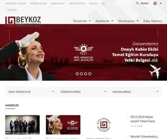 Beykoz.edu.tr(Üniversitesi) Screenshot