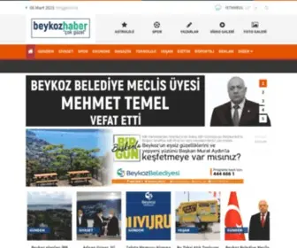 Beykozhaber.com(Beykoz Haber) Screenshot