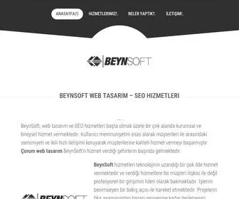 Beynsoft.com(BeynSoft Web Tasar) Screenshot
